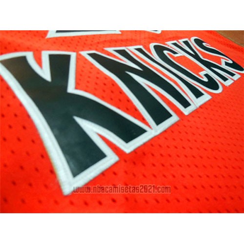 Camiseta New York Knicks Allan Houston #20 Retro Naranja